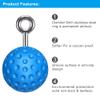 SELEWARE Pull Up Power Ball Hold Grips Durable Non-Slip Hand Grips Strength Trainer Exerciser for Bouldering, Pull-up, Kettlebells, Fitness, Workout Climbing, Blue (2 Pack) view 3