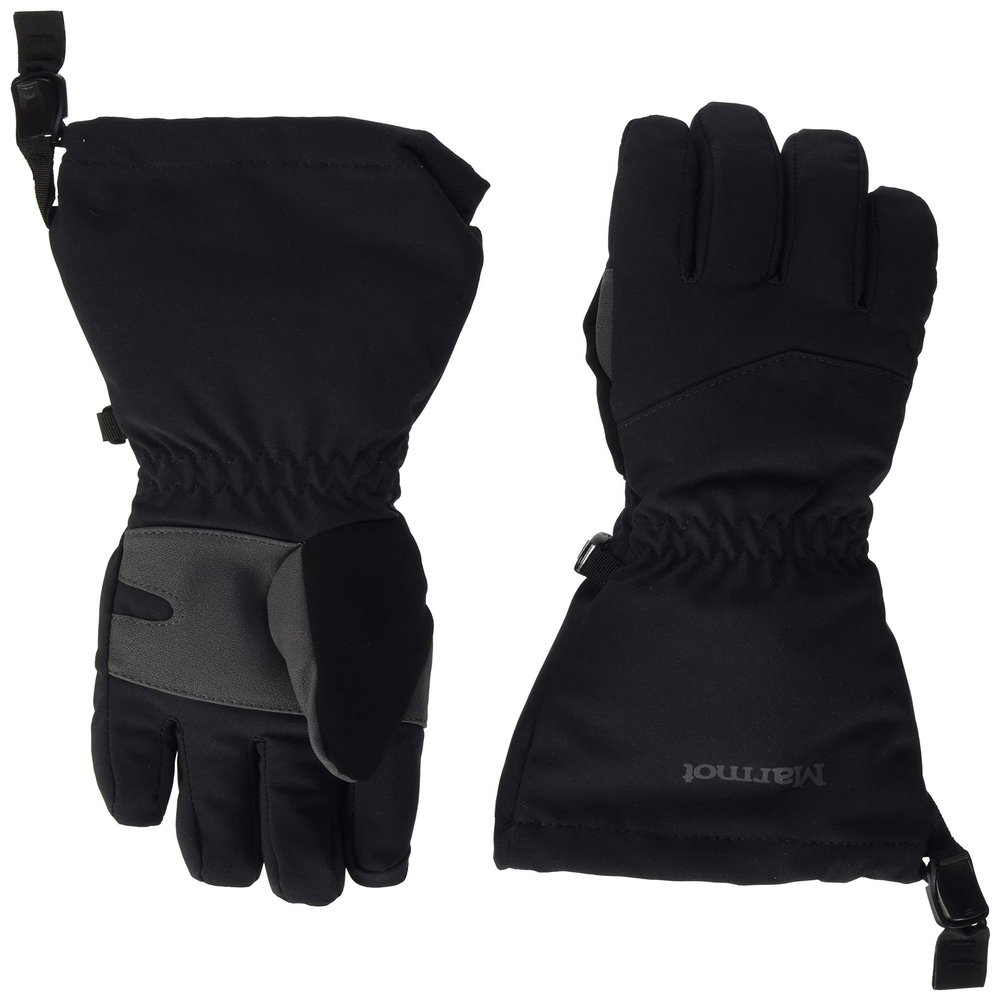MARMOT Teen's Winter Glade Gloves, Black, X-Large