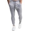 A WATERWANG Men's Slim Jogger Pants, Tapered Athletic Sweatpants for Jogging Running Exercise Gym Light Gray