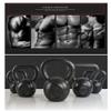 Kettlebells AGYH Cast Iron, Strength Training Fitness Equipment Lifting Ball Lifting Dumbbells, Black, 4kg/5kg/6kg/8kg/10kg/12kg/15kg/16kg/20kg/24kg (Size : 24kg/52.9lb) view 2
