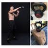AGYH Kettlebells Black Cast Iron Kettlebell, Home Gym Fitness Equipment, Professional Strength Training, 4kg/6kg/8kg/10kg/12kg/20kg/24kg (Size : 4kg/8.8lb) view 3