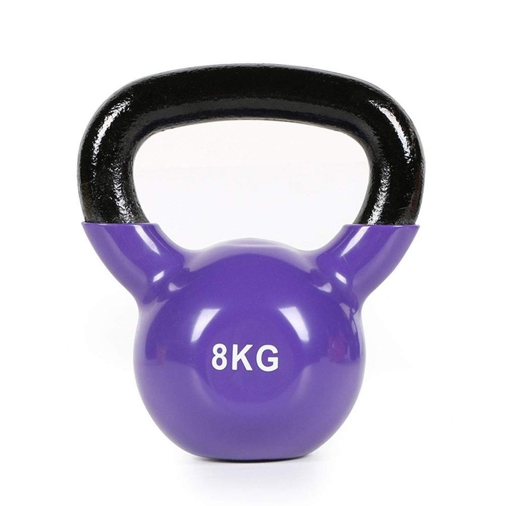 AGYH Kettlebells Cast Iron Kettlebell, Strength Training Equipment For Home Gym4kg/ 6kg/8kg/10kg/12kg/14kg/16kg (Size : 8kg/17.6lb)