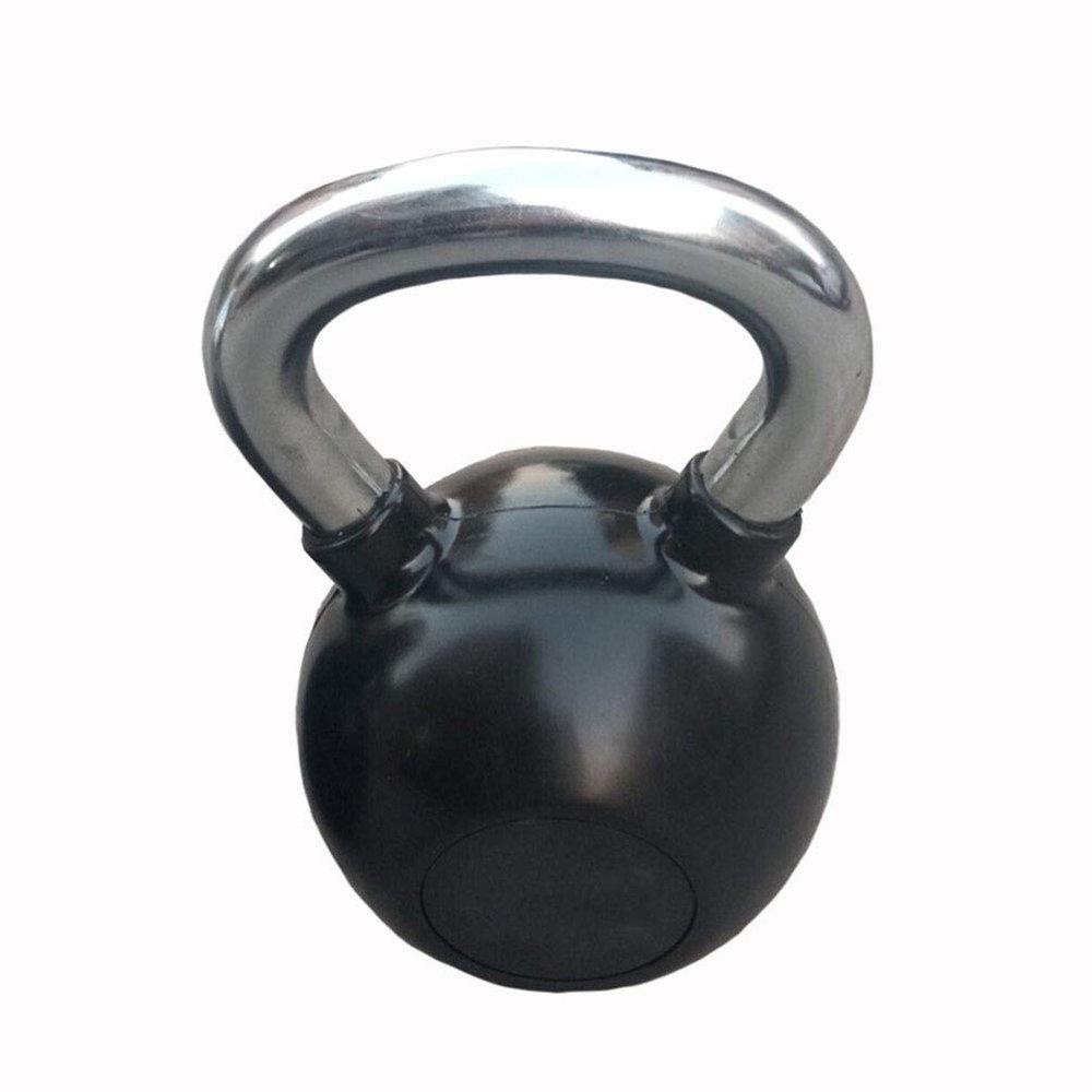 AGYH Kettlebells Black Cast Iron Kettlebell For Cross-training Strength Training At Home And Gym, 4kg/6kg/8kg/10kg/12kg/14kg/16kg/18kg/20kg/22KG/24kg (Size : 4kg/8.8lb)