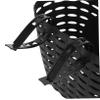 Garneck Children Bike Basket Plastic Front Handlebar Bicycle Basket Detachable Removable Easy Install Quick Released Basket for Kids Bike Black(More Thicker) view 4