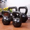 AGYH Kettlebells Cast Iron Kettlebells, Strength Training Fitness Equipment Lifting Ball Lifting Dumbbells, Black, 4kg/5kg/6kg/8kg/10kg/12kg/15kg/16kg/20kg/24kg (Size : 6kg/13.2lb) view 3
