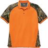 Legendary Whitetails Men's Pro Hunter Performance Polo, Burnt Orange/Mossy Oak Country, Large view 1