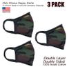 Cameleon Cover - MADE IN USA - Army Camo Fashion Face Mask Covering Washable Cotton Double Layer - 3 PACK (Army Collection) view 4