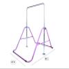 Athletic Bar Gymnastics Bar Horizontal Kip Bar + 2x6 Tri Fold Mat Junior Training Adjustable Expandable Height Jungle Gym Children Monkey Bars Climb Tower Playground Gymnasts + Stretch Band (Purple) view 4