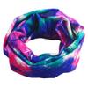 Obacle Seamless Bandana for Rave Face Mask Dust Wind Sun Protection Neck Gaiter Tube Mask Headwear Bandana for Women Men Festival Party Motorcycle Riding Outdoor (Starry Sky Pink Green Blue) view 4