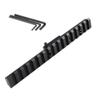 Jnrtifow Mosin Nagant M44 M91/30 M38 M39 Top Picatinny Rail Scope Mount with 16 Slots for Rear Sight Scope Mount Base view 1
