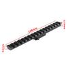 Jnrtifow Mosin Nagant M44 M91/30 M38 M39 Top Picatinny Rail Scope Mount with 16 Slots for Rear Sight Scope Mount Base view 3