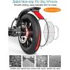CMMC Adult Kick Scooter with Big Wheels and Disc Handbrake, Quick-Release Folding System - Dual Suspension System Commuter Scooter for Adults and Teens(Non-Electric)- Supports 220lbs view 4