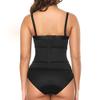 Abelyn Women Waist Trainer Belt Neoprene Fabric Tummy Control Cincher Corset Waist Trimmer Sauna Sweat Fitness Workout Belt Slim Belly Bands (Large) Black view 4
