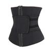 Abelyn Women Waist Trainer Belt Neoprene Fabric Tummy Control Cincher Corset Waist Trimmer Sauna Sweat Fitness Workout Belt Slim Belly Bands (XX-Large) Black view 2