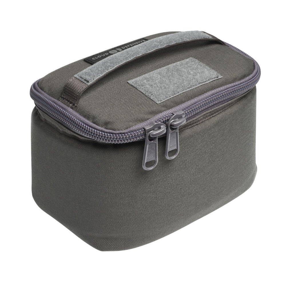 Cloud Defensive ATB Ammo Transport Bag, Urban Gray, 500 D Cordura, Holds 900 Rounds 9mm, 300 Rounds 5.56, 5 Handgun Mags, 3 Hunting Firearm Mags, Hook & Loop Handle (ATB-UG)