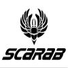 Imagnt Studio Set of 2 Boat Hull Vinyl Decals Graphics for Scarab Boat, Restoration Stickers. 36 x 21.5 inches. Black & Black Color view 1