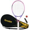 Senston 23" Tennis Racket for Kids Children Boys Girls Tennis Racquets Kids Tennis Racket Pink Color view 1