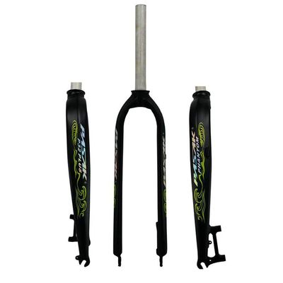 GYPING MTB Frosted Rigid Forks,Ultralight Aluminum Alloy 26/29inch Fork Bicycle Accessories for Support Hydraulic Disc Brake,Green-29 inch