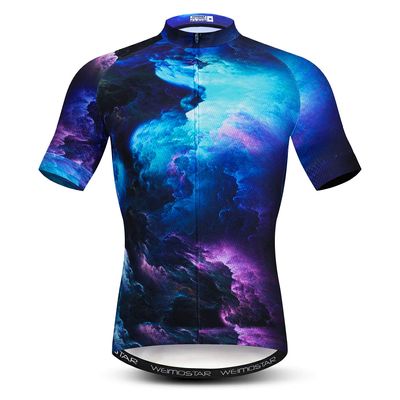 3D Lion Animal Men's Cycling Jersey Bike Shirt Quick-Dry Reflective,3-Pockets,S-3XL