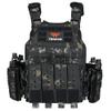 vAv YAKEDA Tactical Vest for Men Quick Release Outdoor Airsoft Vest Adjustable for Adults (Black) (Black CP) view 2