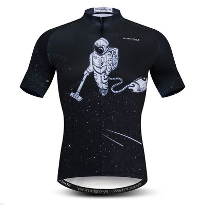3D Lion Animal Men's Cycling Jersey Bike Shirt Quick-Dry Reflective,3-Pockets,S-3XL