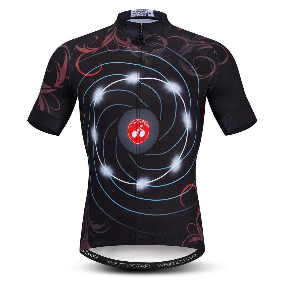 3D Lion Animal Men's Cycling Jersey Bike Shirt Quick-Dry Reflective,3-Pockets,S-3XL
