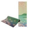 FULI Japanese Tatami Yoga Mat, Igusa Mat, Non Slip Exercise & Fitness Mats, Pilates & Floor Workouts, Made in Japan (1/4" Thick), Sakura Fuji view 1