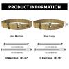 SMONT WW2 US Army M36 Pistol Battle Tactical Military Hunting Belt, 2" Wide WWII M1936 Webbing Belt 42" Long view 3