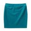 Agoky Kids Girls Lightweight Stretchy Knee Length Pull-On Pencil Skirts School Uniform Dancewear Teal 4 view 3