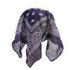 4Pcs Paisley Chemo Cancer Head Scarf Bandana Hat Outdoor Summer Golf Tennis Sun Visor Cap for Women Black view 4