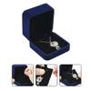 CM Necklace Box Velvet Necklace Pendant Box Jewelry Boxes Pendant Case for Necklace Chain Storage view 3
