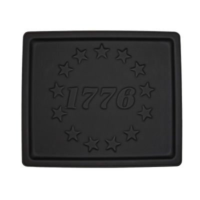 We The People Holsters - Betsy Ross Flag Patriotic EDC Kydex Dump Tray - Valet Tray for Men - EDC Organizer and Catch-All for Everyday Carry - Keys - Change - Phone (Black)