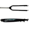 GYPING MTB Frosted Rigid Forks,Ultralight Aluminum Alloy 26/29inch Fork Bicycle Accessories for Support Hydraulic Disc Brake,Black-29 inch view 3