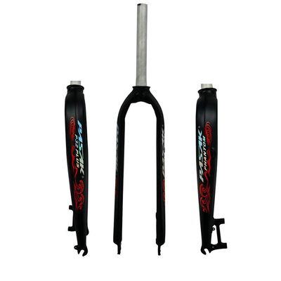 GYPING MTB Frosted Rigid Forks,Ultralight Aluminum Alloy 26/29inch Fork Bicycle Accessories for Support Hydraulic Disc Brake,Red-26 inch