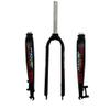 GYPING MTB Frosted Rigid Forks,Ultralight Aluminum Alloy 26/29inch Fork Bicycle Accessories for Support Hydraulic Disc Brake,Red-26 inch view 1