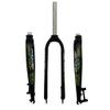 GYPING MTB Frosted Rigid Forks,Ultralight Aluminum Alloy 26/29inch Fork Bicycle Accessories for Support Hydraulic Disc Brake,Green-26 inch view 1