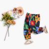 Sanlutoz Floral Baby Girl Pants Soft Summer Toddler Long Trousers Fashion Cotton (2-3 months/90cm, BPS2018-NV) view 2