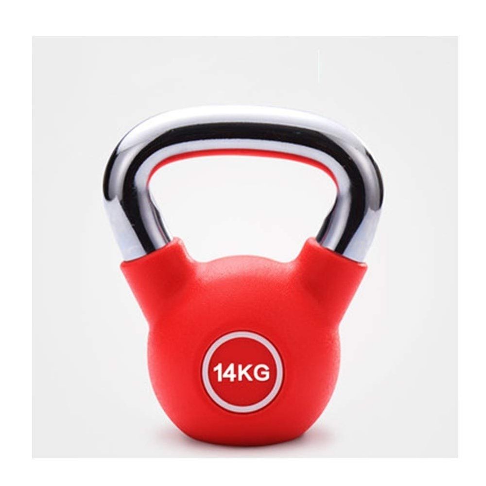AGYH Kettlebells Cast Iron Kettlebell, Strength Muscle Training Equipment For Home And Gym, Easy To Carry, 4kg/6kg/8kg/10kg/12kg/14kg/16kg/18kg/20kg (Size : 14kg/30.8lb)