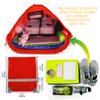 BeeGreen 30 Pieces Red Drawstring Bags Bulk String Backpacks, Cinch Sacks for Gym Sport Trip, Reflective Strips DIY for Women and Men view 3