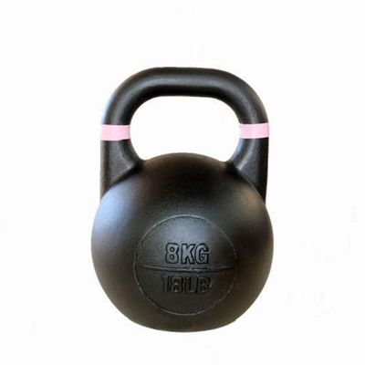 Kettlebells AGYH Competitive Competition, Black, Muscle Training Strength Training Dumbbell Barbell, 8kg/12kg/16kg/20kg/24kg (Size : 8kg/17.6lb)