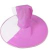 AnHua Foldable Cartoon Duck Children Raincoat UFO Shape Rain Hat Cape Umbrella (Purple, L) view 1