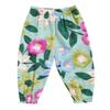 Sanlutoz Floral Baby Girl Pants Soft Summer Toddler Long Trousers Fashion Cotton (3-4 years/100cm, BPS2018-GR) view 1