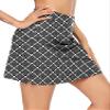 Ekouaer Women Workout Skirt Pleated Tennis Active Skirts Cute Golf Running Skorts Casual Solid Short Skort Sportswear with Ball Pockets view 4