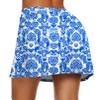 Ekouaer Skorts for Women Sport Running Skirts Golf Tennis Outdoor Workout Activewear Two Layer Inner Short Athletic XS-XXL view 2