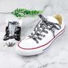 5Chaos Zebra Striped Shoelaces, Animal Printed Patterned Shoe Laces for Women Girls Kids Men, Fun Design Shoestring with Aglets 1 Pair (51" (130CM)) view 2