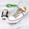 5Chaos Rainbow Striped Shoelaces, Gay Pride LGBTQ Shoe Laces for Men, Women, Girls and Parades, Colorful Fun Shoestring with Metal Aglets 1 Pair (43" (110CM)) view 2