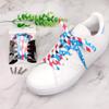 5Chaos Cool American Flag Shoelaces, Novelty Printed USA Patterned Shoe Laces for Women Men Kids Girls, Fun Shoestring with Aglets 1 Pair (28" (70CM)) view 2