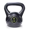 AGYH Kettlebells 4kg Black Strength Training Kettlebell, Squat Push-ups Training Weights Dumbbells At Home Gym, Non-slip Mute view 1