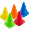 20 PCS 7 Inch Plastic Agility Cones for Kids - Mini Traffic Safety Construction Cones for Party, Drills, Basketball, Soccer - 5 Colors view 1