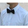 Ruth&Boaz Men's Wool Blend Bow Tie(Herringbone Black) view 2